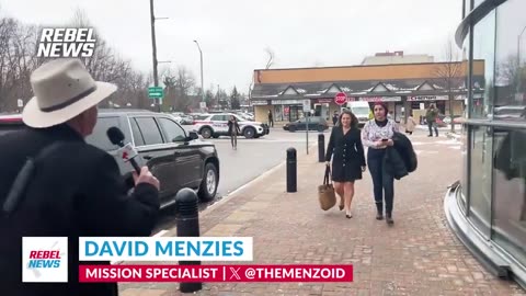 Reporter David Menzies Was Arrested For Asking Deputy PM Chrystia Freeland Questions