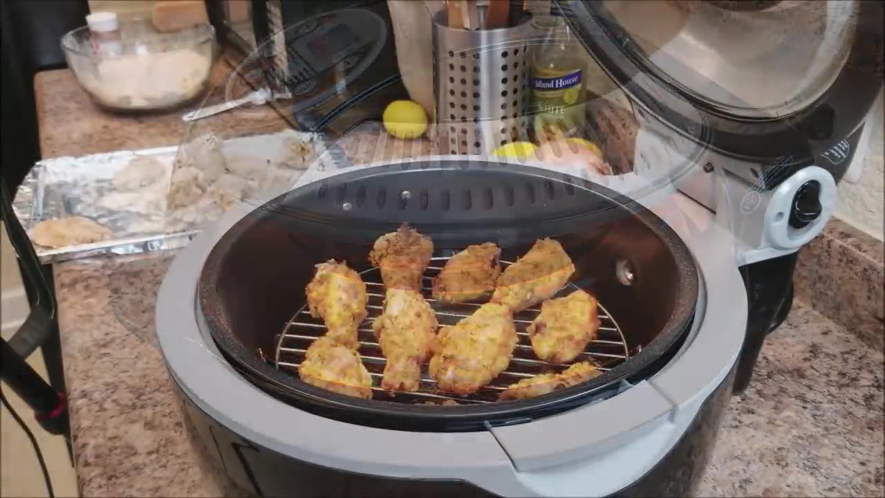 Crispy Chicken Wings with a AirFryer