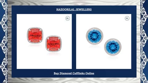 Buy Diamond Cufflinks Online