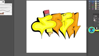 slesh Graffiti 2023 Newyork City style-How to draw graffiti