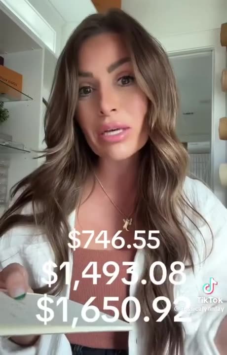 TikTok Girl Shares Grocery Bills From August 2021, 2022, and 2023