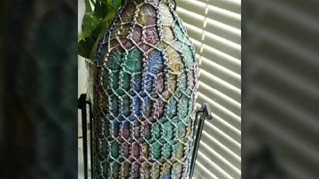 Art and craft/stylish home decor with bottle craft ideas