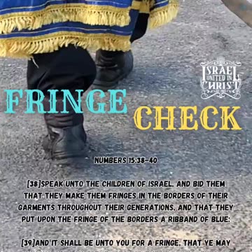 It's Fringe Check Friday ! Do You Know That We're Commanded By TMH To Wear Our Fringes ?