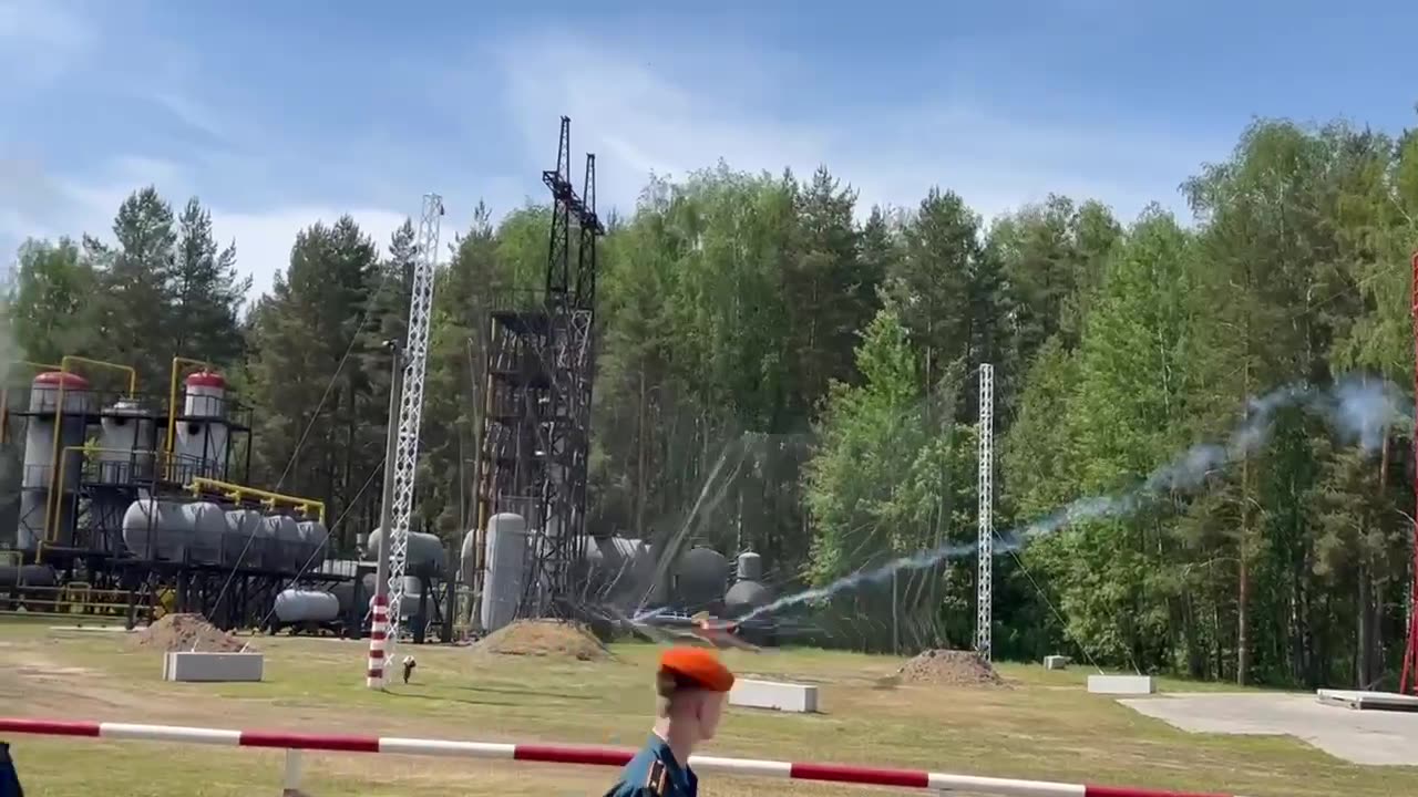 😅 Russians thought that this protection could protect their refinery from long-