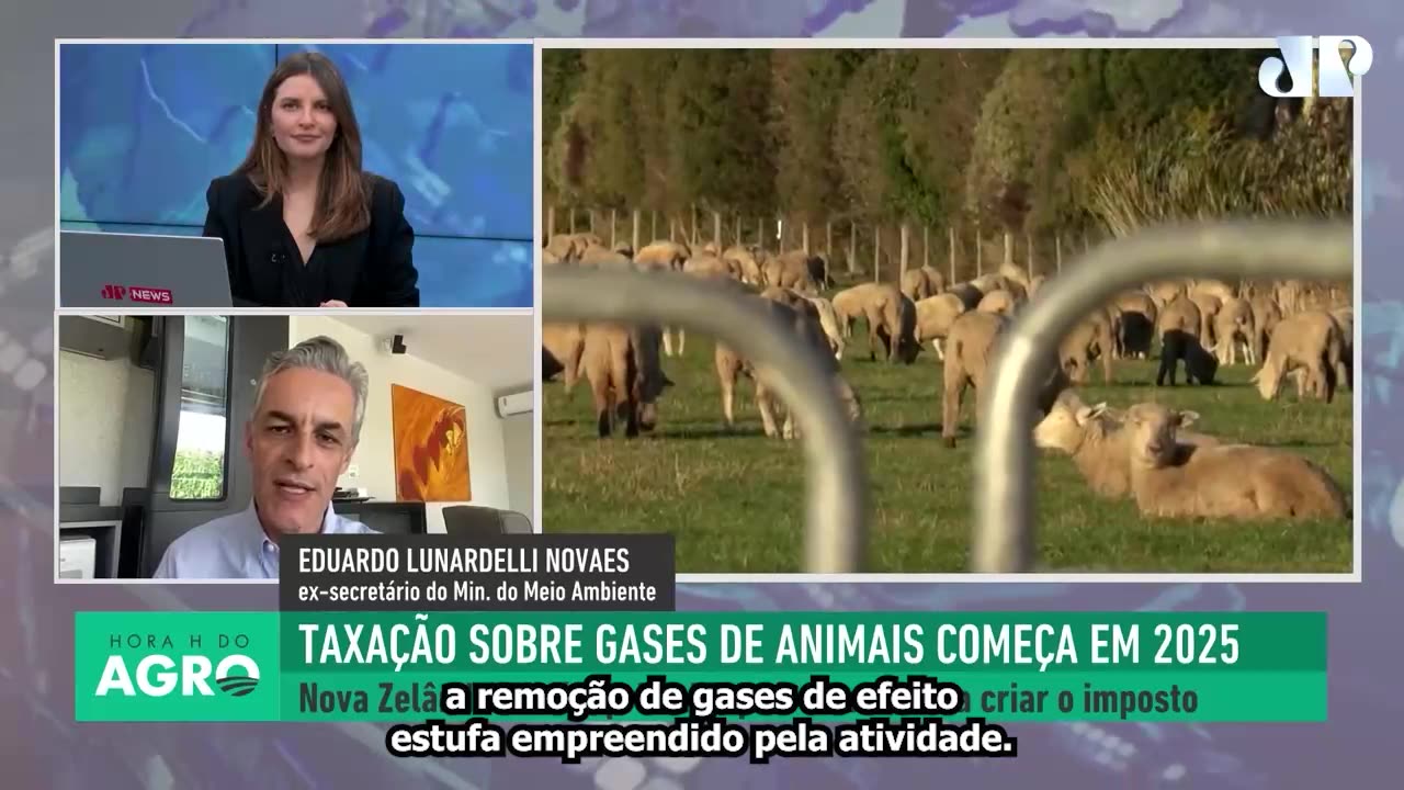 Nova Zelândia - Taxação sobre Gases de Animais