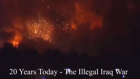 The start of the Iraq War