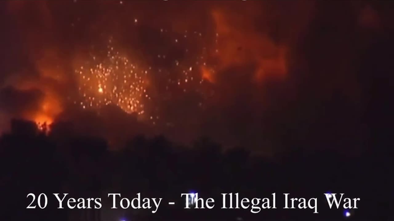 The start of the Iraq War