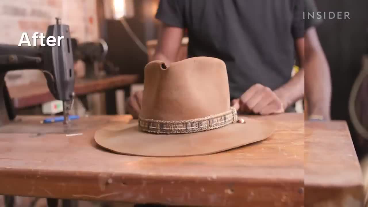 Restoring A Tattered 70-Year-Old Heirloom Hat _ Refurbished _ Insider