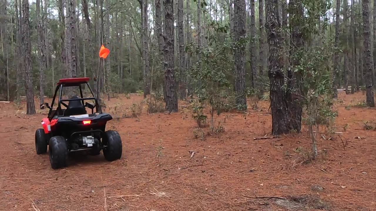 Polaris 150 Ace Buggy Riding December 2023