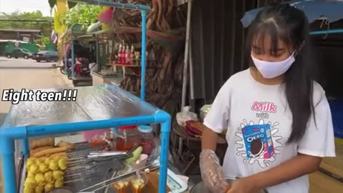 I helped 18 year old Thai Vendor and her mother then she started to have special feelings for me