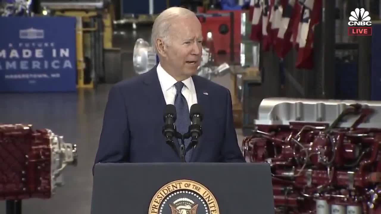 Biden: Let Me Start Off With Two Words — ‘Made In America’