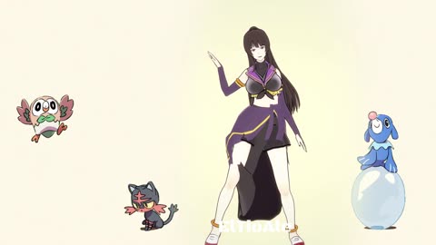 Soketto Konosuba Pokémon dancing POKÉDANCE #mmd #Soketto #Konosuba