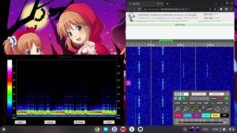 GST Gloucestershire NDB 02/10/2022 0939 UTC 331kHz