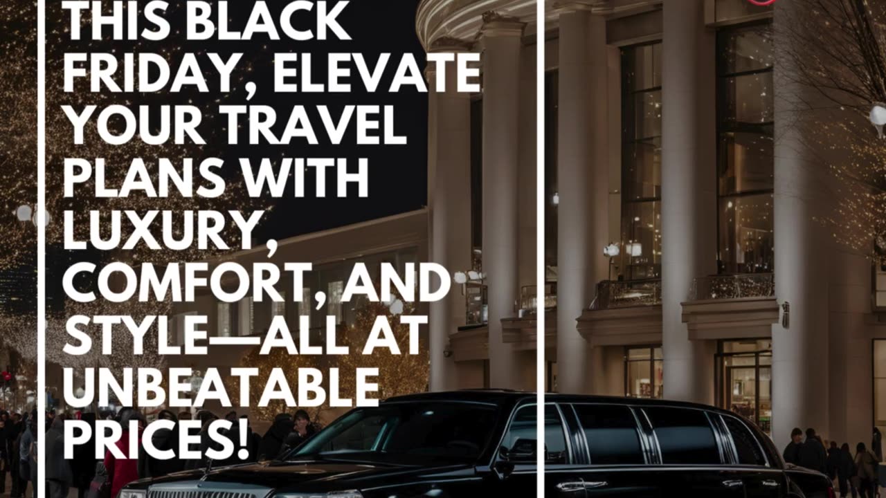 Black Friday Limo Deals – Ride in Style for Less!