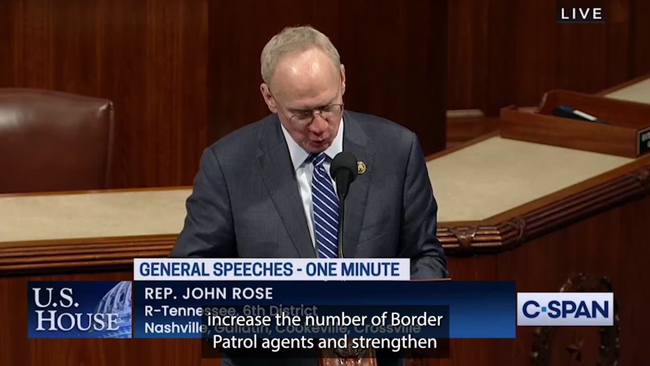 Rep. Rose: President Biden Does Not Need a New Law to Secure the Border