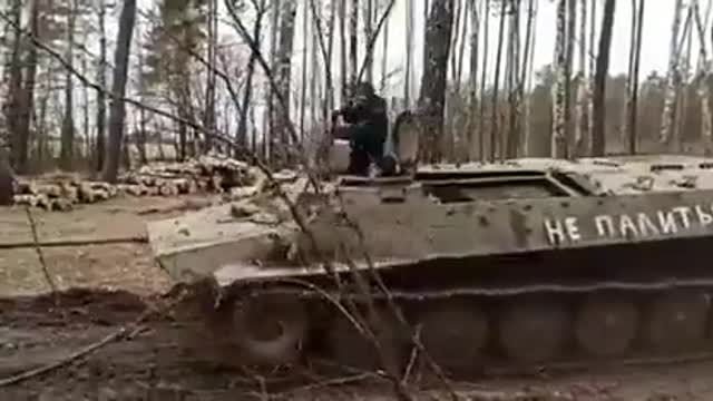 Ukraine War - Farmer Steals Russian Vehicle