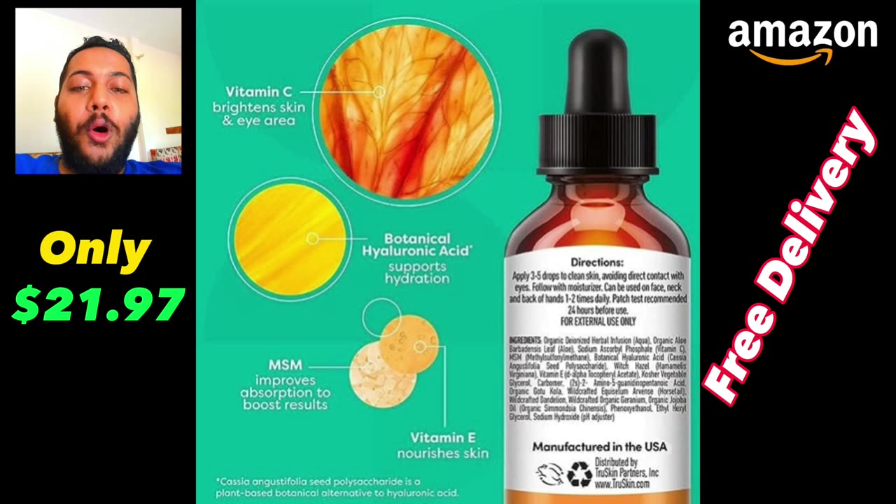 TruSkin Vitamin C Serum for Face.