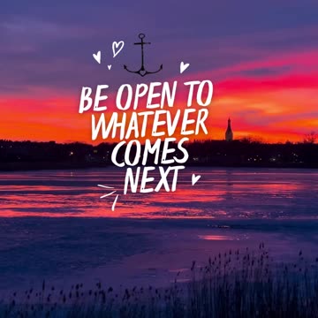 Ready for what's coming...