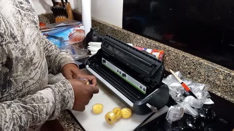 Food Sealer Making Costumized Bags