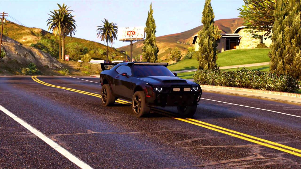 Feel the pain 💔....hellcat GTA V