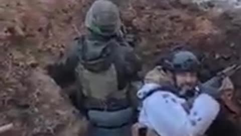 Ukrainian Forward-Most Observation Trenches Near Bakhmut