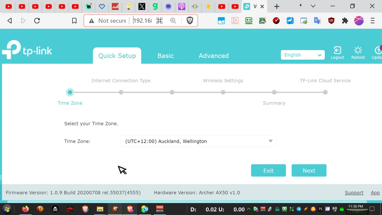 DIY-HowTo-Setup TP-Link Archer AX50 (ax3000) Router to Telecom Spark NZ - The Out There Channel 2023