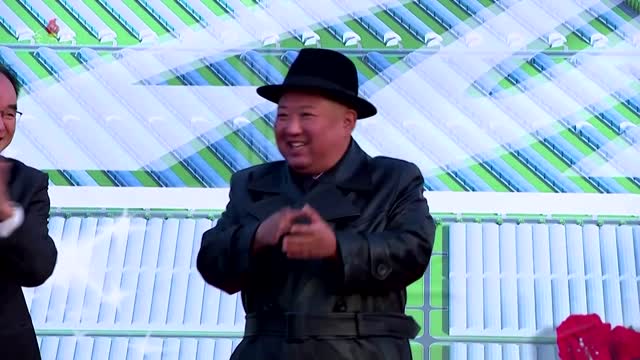 N. Korea's Kim touts new farm on ex-missile test site