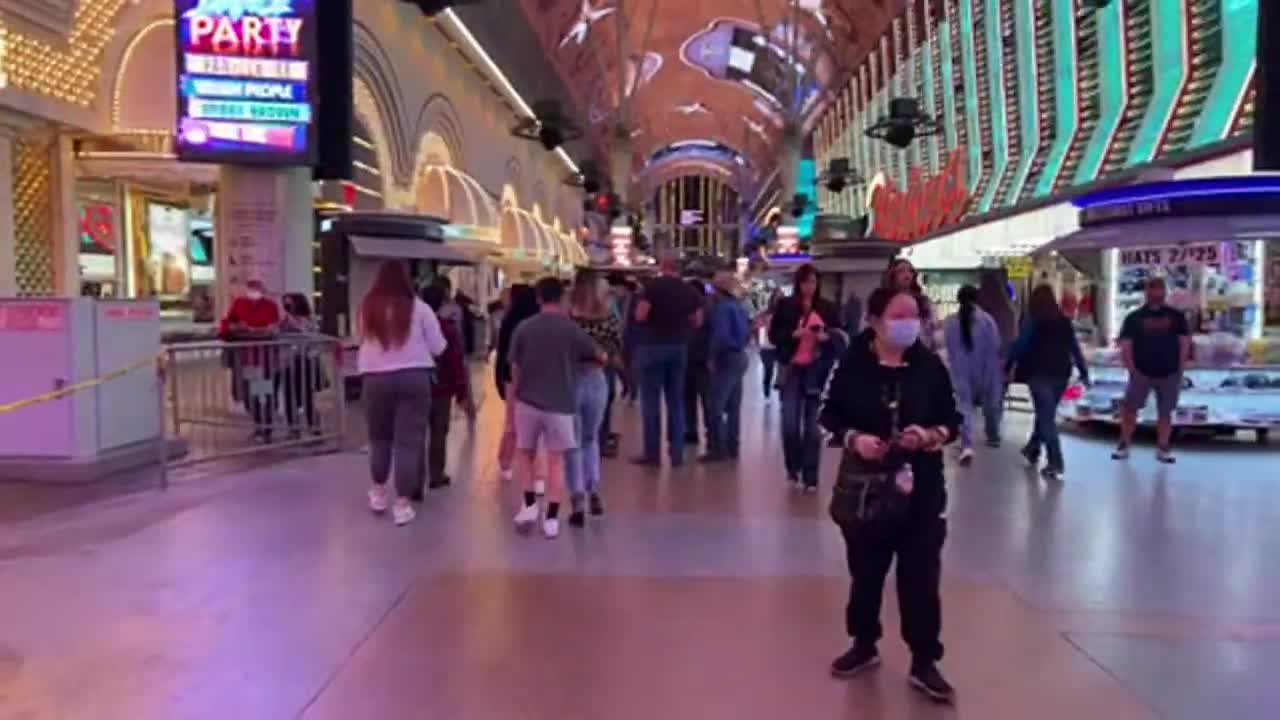 LIVE in Las Vegas replay - FREMONT STREET National Finals Rodeo KICK OFF