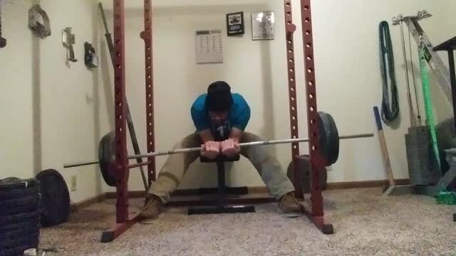 Conegrip barbell wrist curls