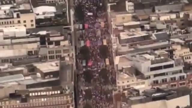 Anti-lockdown protests in London