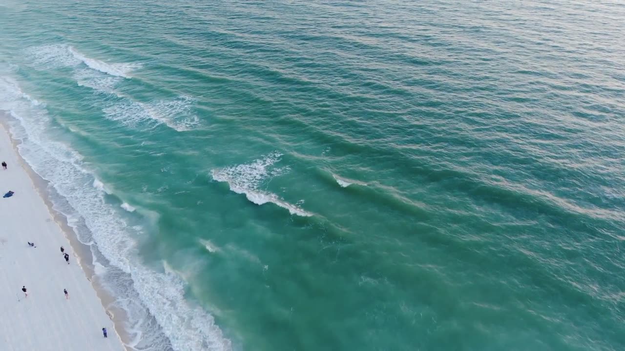 Shoreline Drone Footage