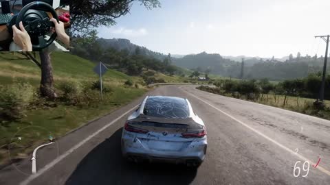 Rebuilding BMW M8 Competition Coupe 1300HP - Forza Horizon 5 | Thrustmaster T300RS Gameplay.-11