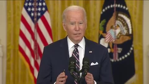 President Biden "We have no intention of fighting Russia We want to send an unmistakable message .