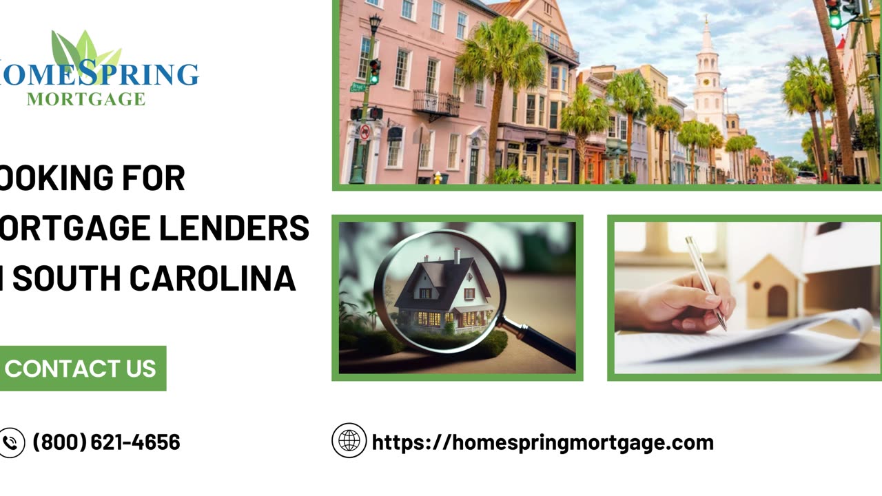 Looking For Mortgage Lenders in South Carolina