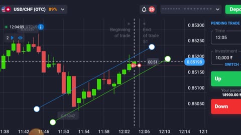 Trading - profit and losses during trading