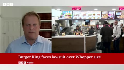 Burger King face lawsuit over Whopper Size