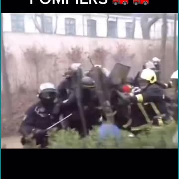 French Firefighters VS French Police: Who will win?