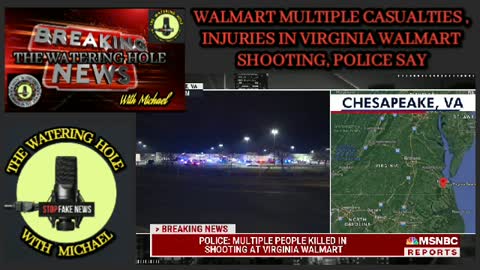 BREAKING MULTIPLE CASUALTIES + INJURIES IN SHOOTING AT VIRGINIA WALMART POLICE ARE REPORTING....