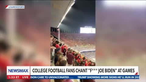 Entire STADIUMS Hate Joe Biden