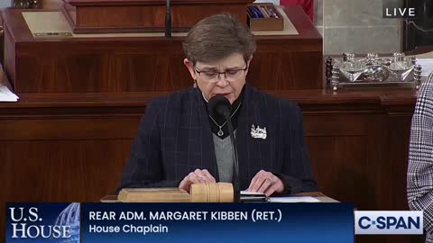 House Chaplain Opens House Session with Prayer and Lecture on Suffering the Anxiety Over Vote