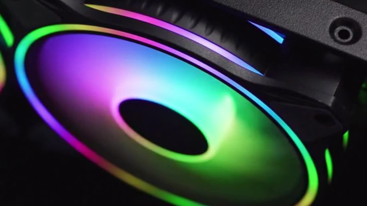 Cooler Master Fan with 7 RGB lights!