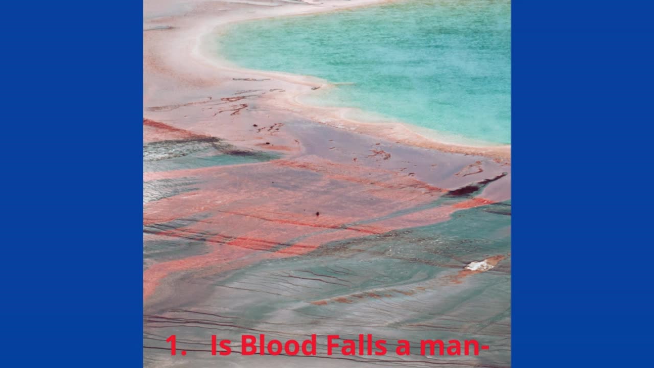 The Riddle of the Red Water in Antarctica’s Blood Falls