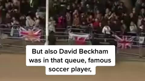 The mix of people who wanted to pay their final respects to the queen,