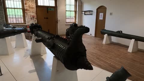 Some oriental cannons.
