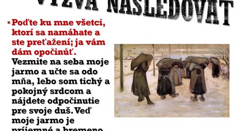 Poznanie Biblie - (104) - Evanjeliá, XII (Zvyšné Ježišove poučenia, II - prítomnosť-nasledovanie)