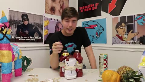 MrBeast How Many Rubber Bands Does It Take To Snap A Safe?