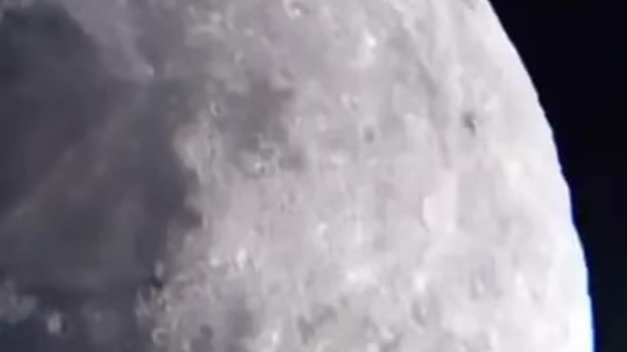 Asteroid Hitting The Moon!