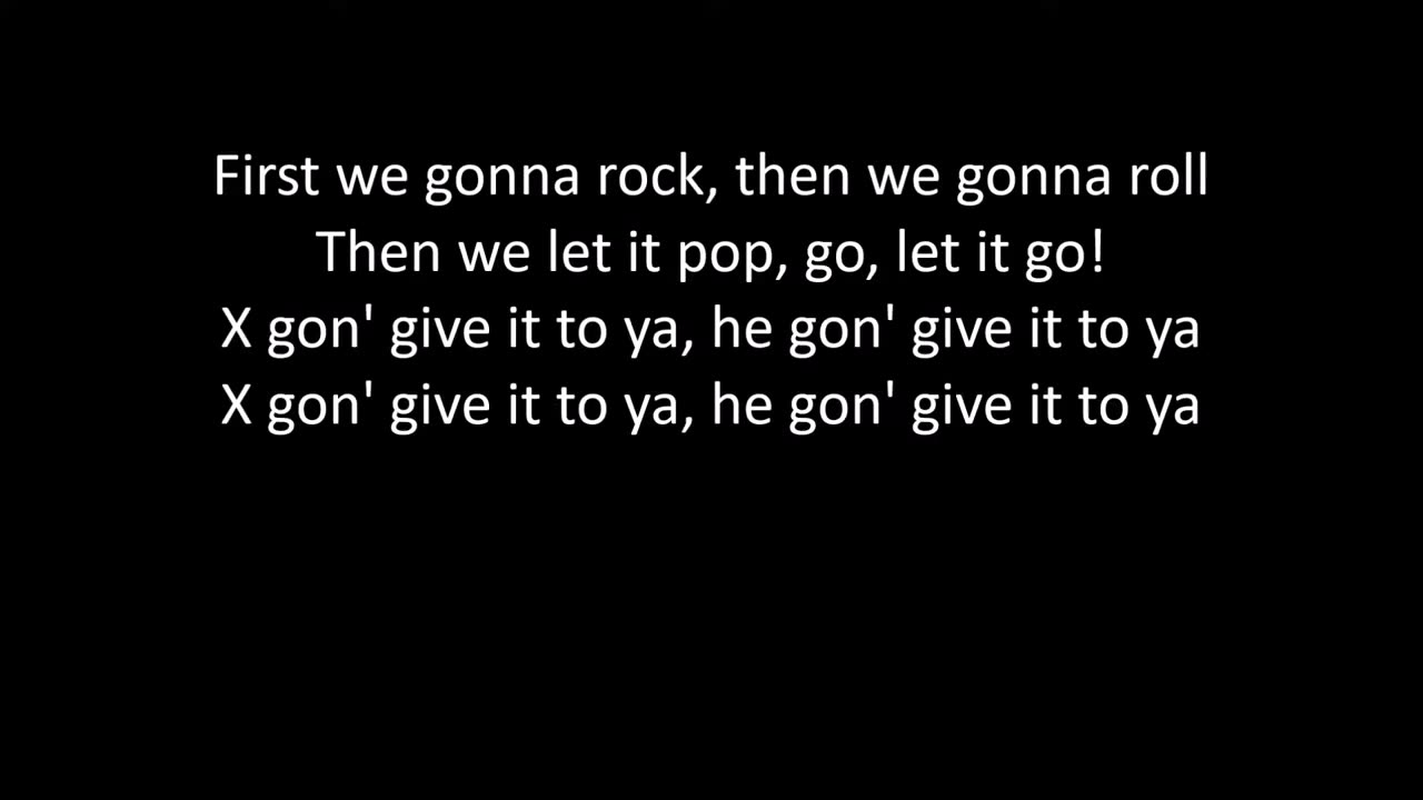 DMX - X Gon Give It To Ya (Lyrics)