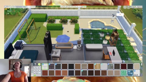 Trying out a new house design in the Sims 4!