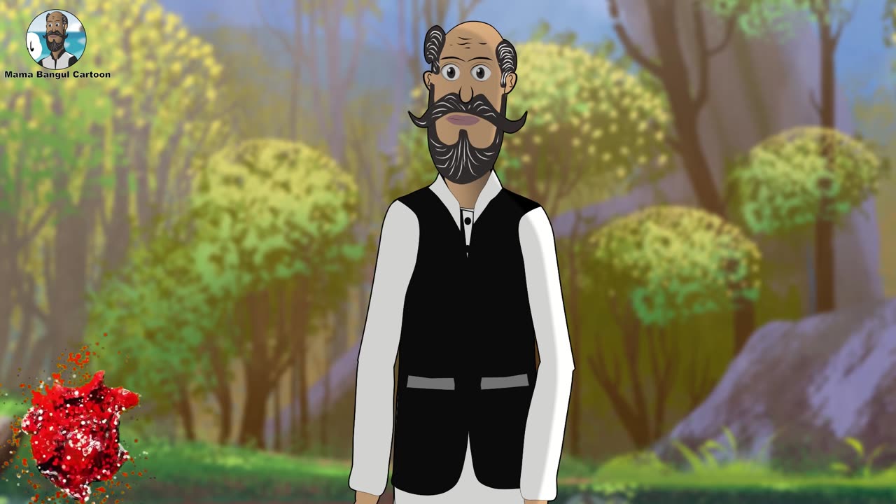 Mama Bangul or shahid anwar Funny Cartoon